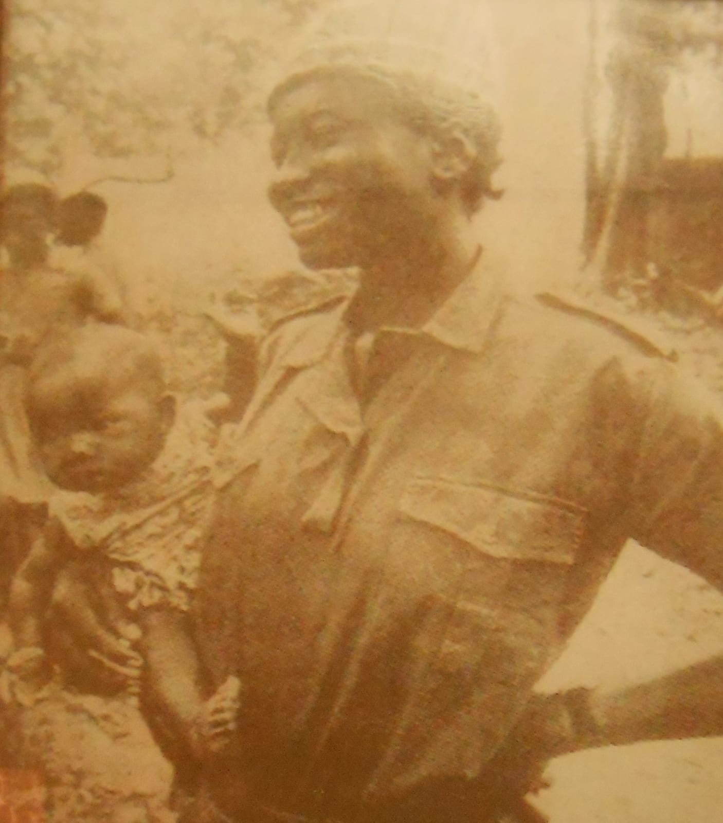 Portrait or photograph of Titina Sila: Photography of the legendary guerilla fighter Titina Silá in the Museu Militar da Luta de Libertação Nacional in Bissau.