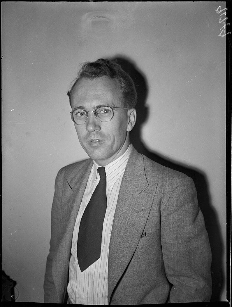Portrait or photograph of Tommy Douglas: Tommy Douglas, Premier of Saskatchewan