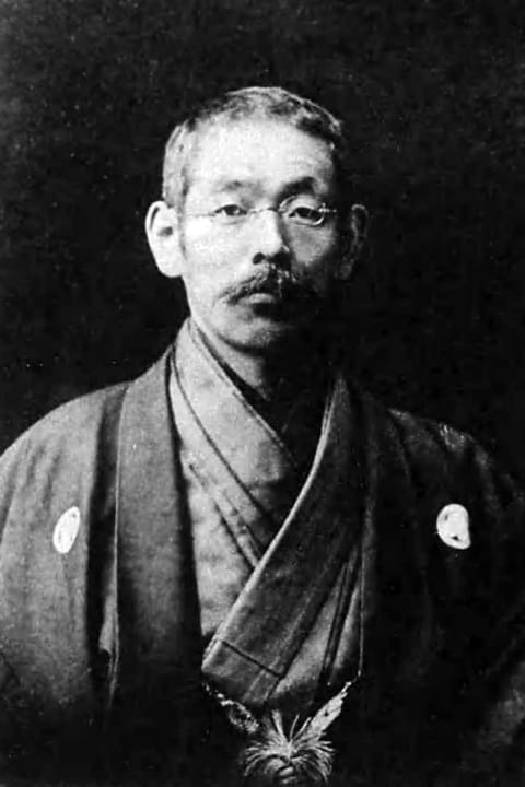 Portrait or photograph of Tsubouchi Shoyo: 坪内逍遥(1909年頃)