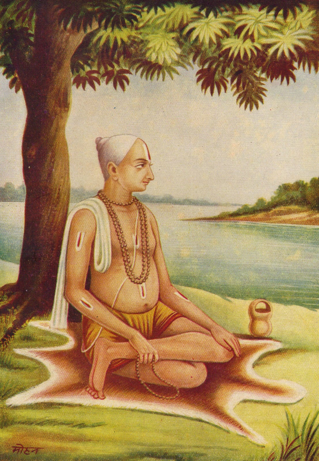 Portrait or photograph of Tulsidas: en:Goswami Tulsidas Awadhi Hindi poet and composer of the en:Ramcharitmanas