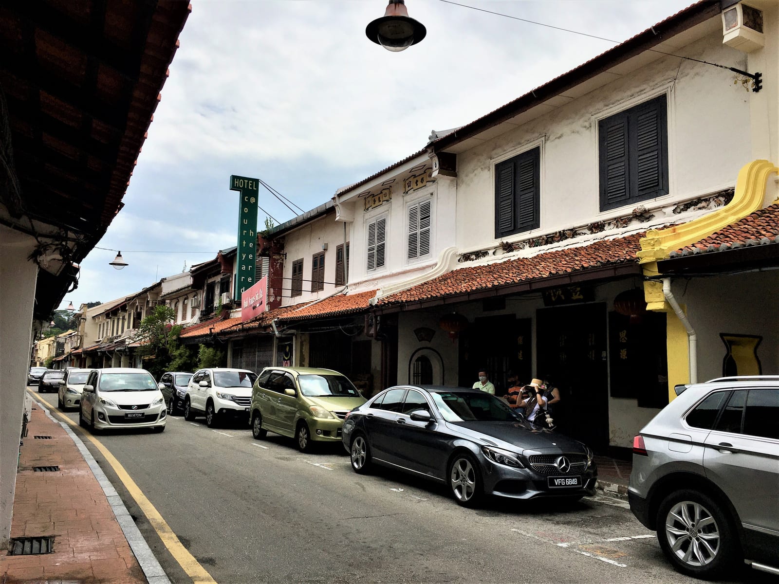 Portrait or photograph of Tun Tan Cheng Lock: Jalan Tun Tan Cheng Lock or Heeren Street, Melaka.