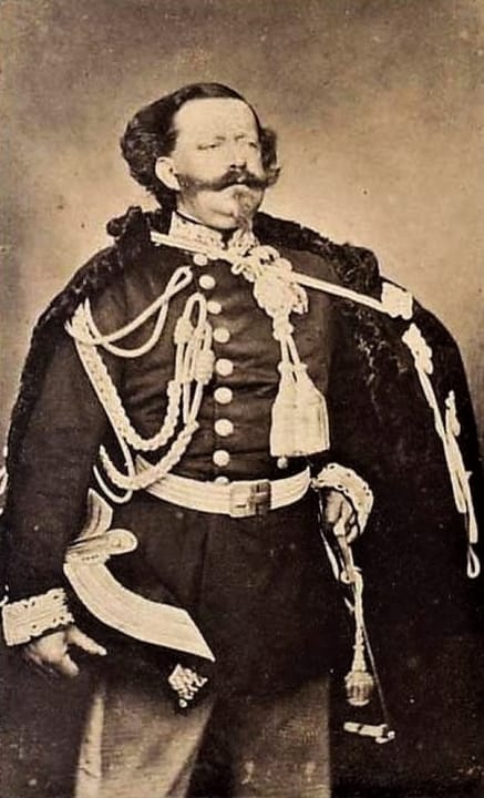 Portrait or photograph of Victor Emmanuel II: Victor Emmanuel II , first King of United Italy.