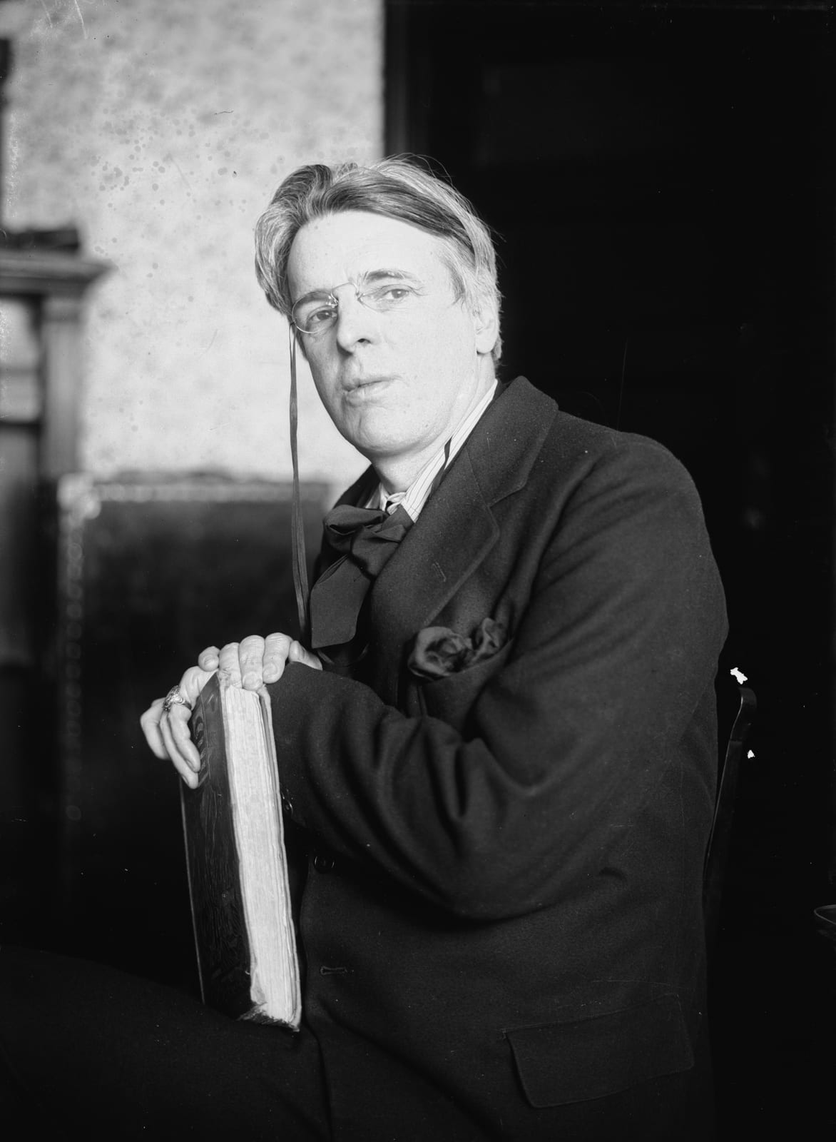 Portrait or photograph of W. B. Yeats: W. B. Yeats
