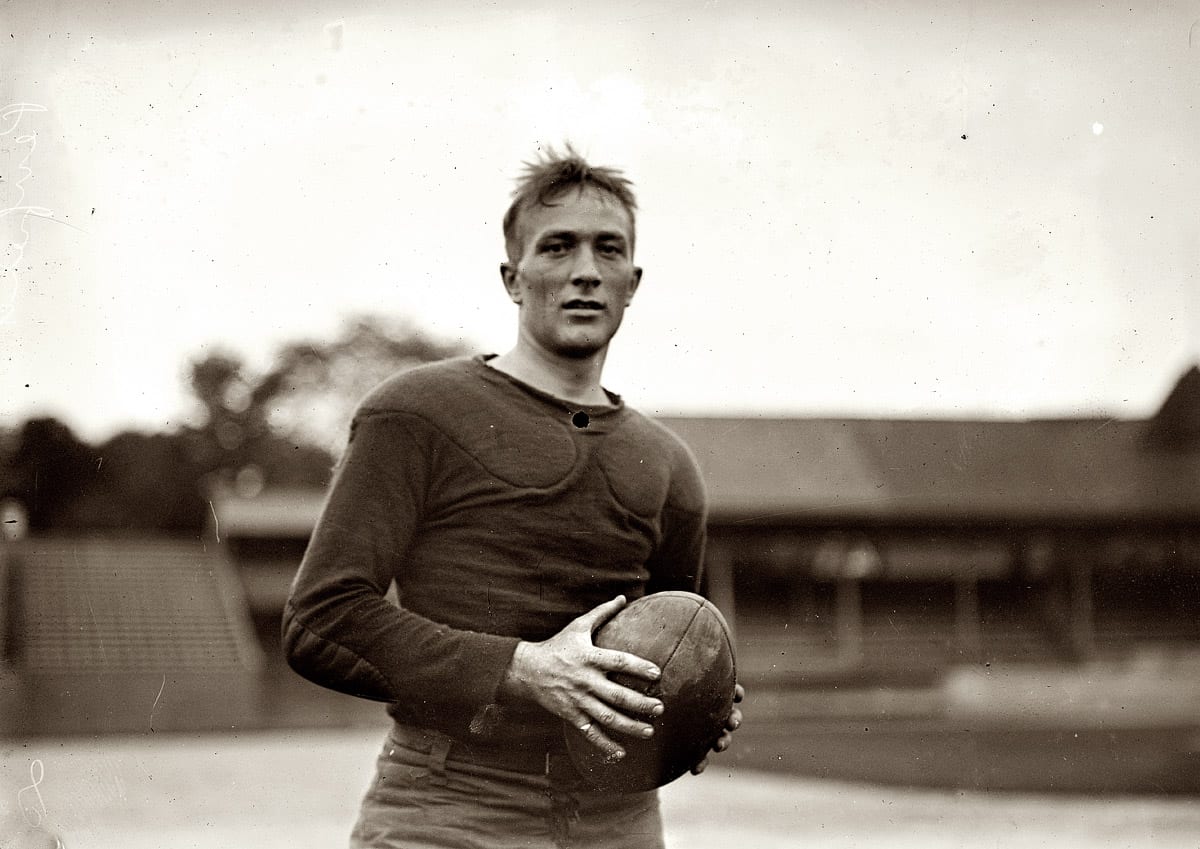 Portrait or photograph of Wilder Penfield: Wilder Penfield , American born Canadian neurosurgeon, as a student at Princeton University
