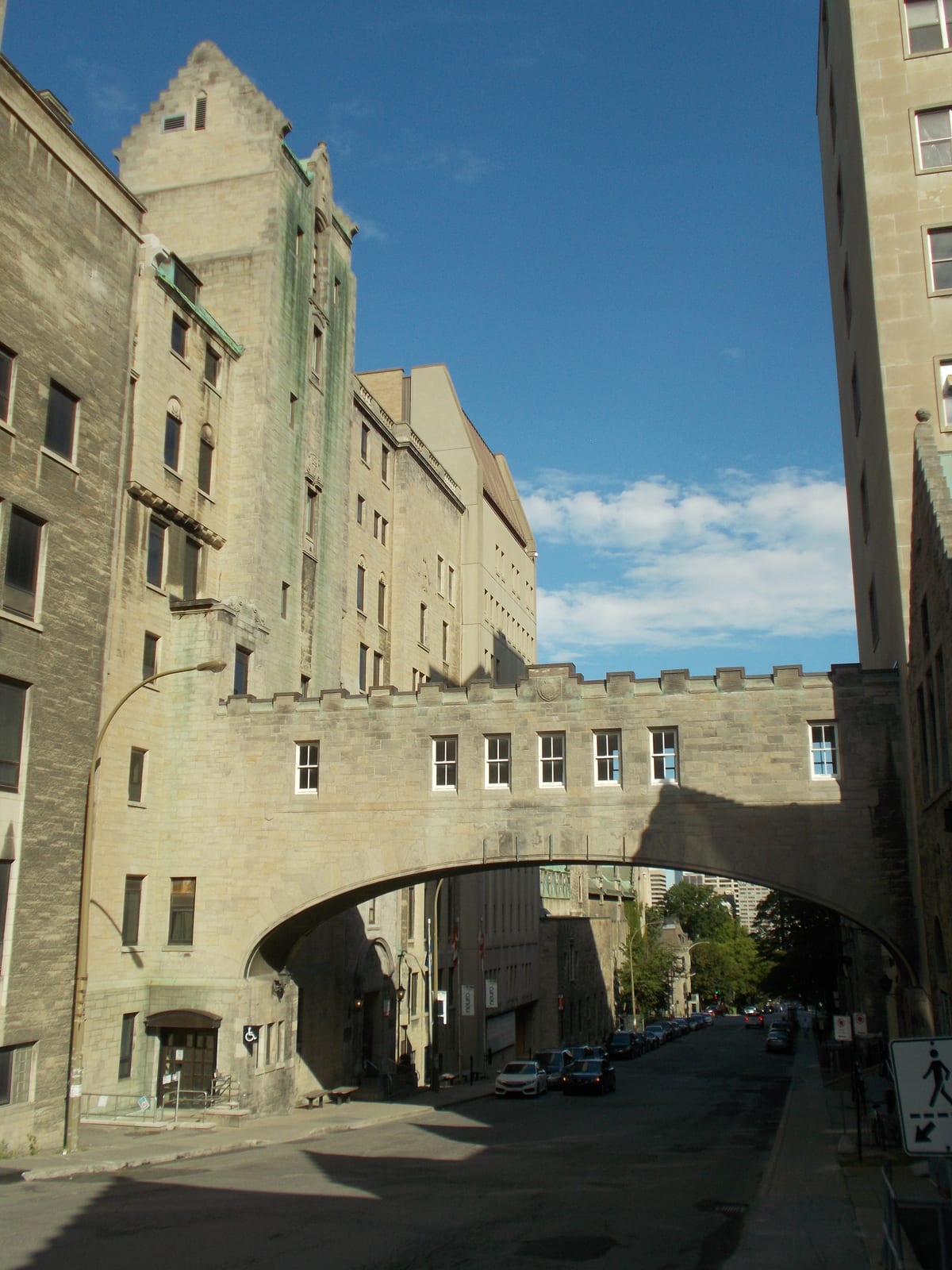 Portrait or photograph of Wilder Penfield: The Wilder Penfield Pavilion at McGill University, Montreal