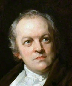 Portrait or photograph of William Blake: William Blake by Thomas Phillips - cropped and downsized