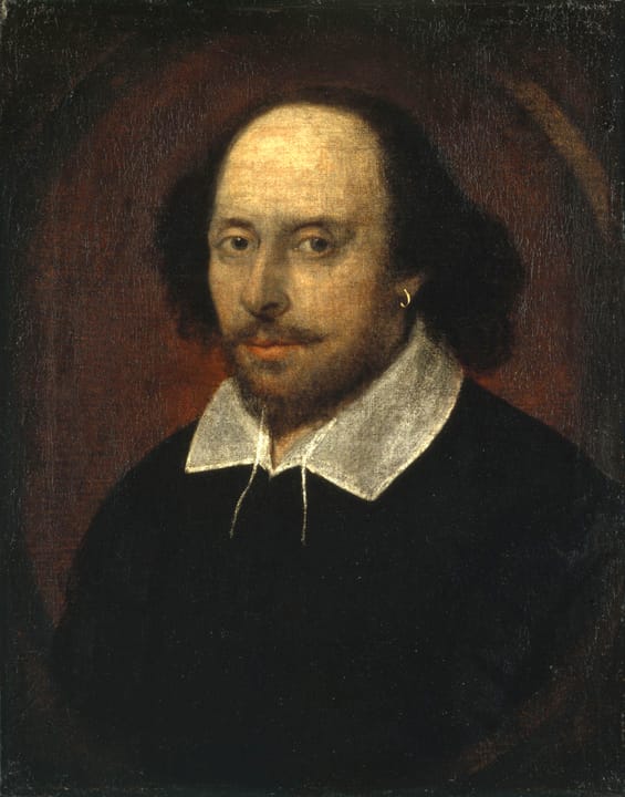 Portrait or photograph of William Shakespeare: This was long thought to be the only portrait of William Shakespeare that had any claim to have been painted from