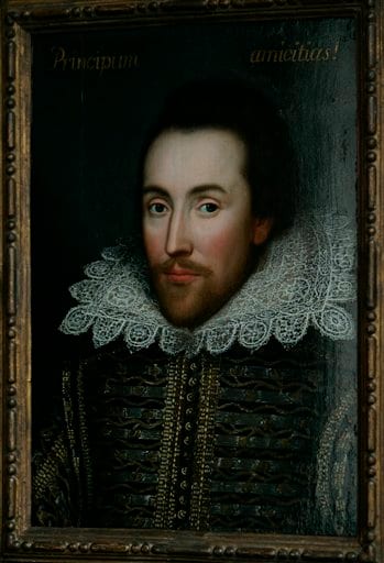 Portrait or photograph of William Shakespeare: Portrait of William Shakespeare – the so called Cobbe portrait – authenticity disputed!