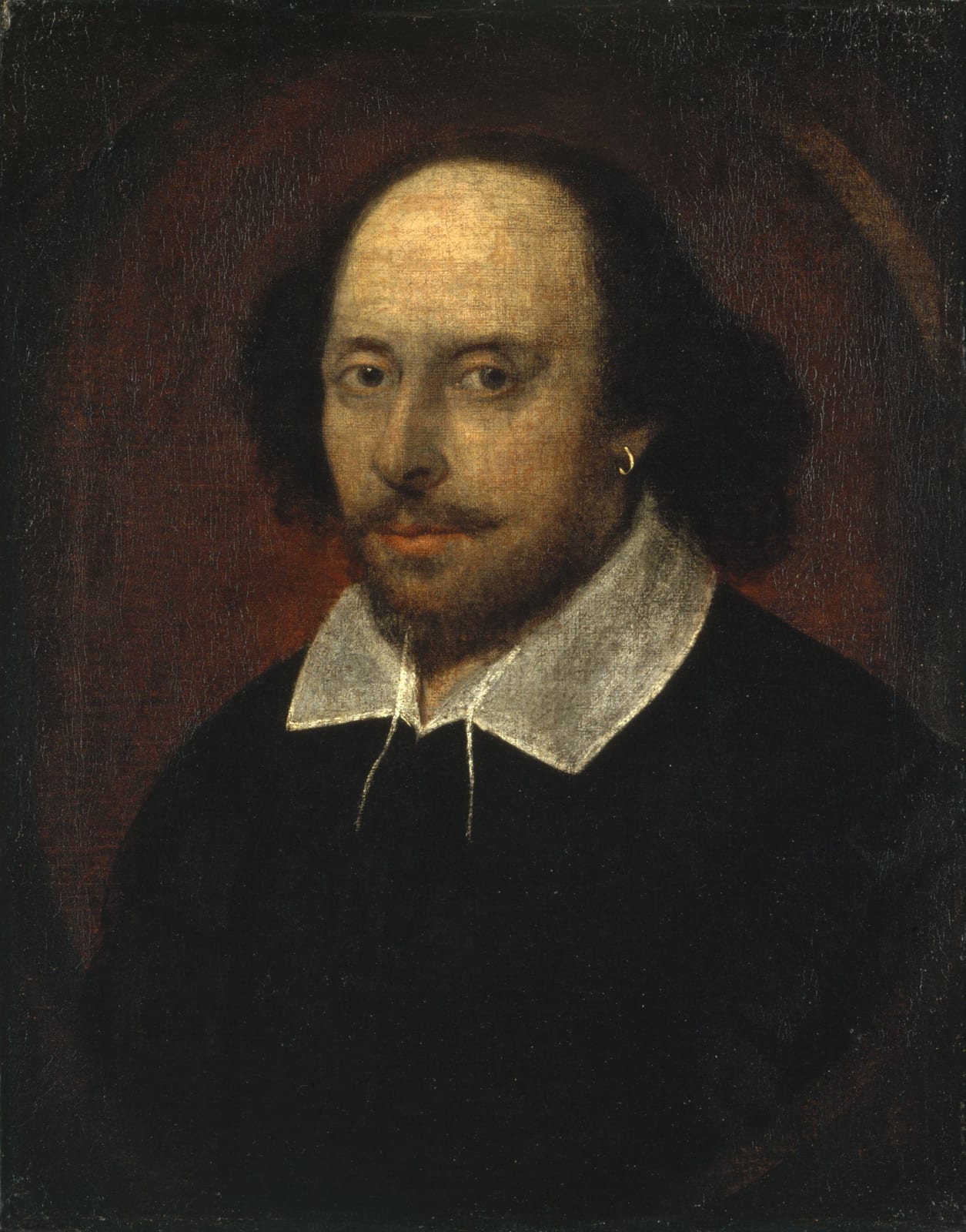 Portrait or photograph of William Shakespeare: William Shakespeare by John Taylor