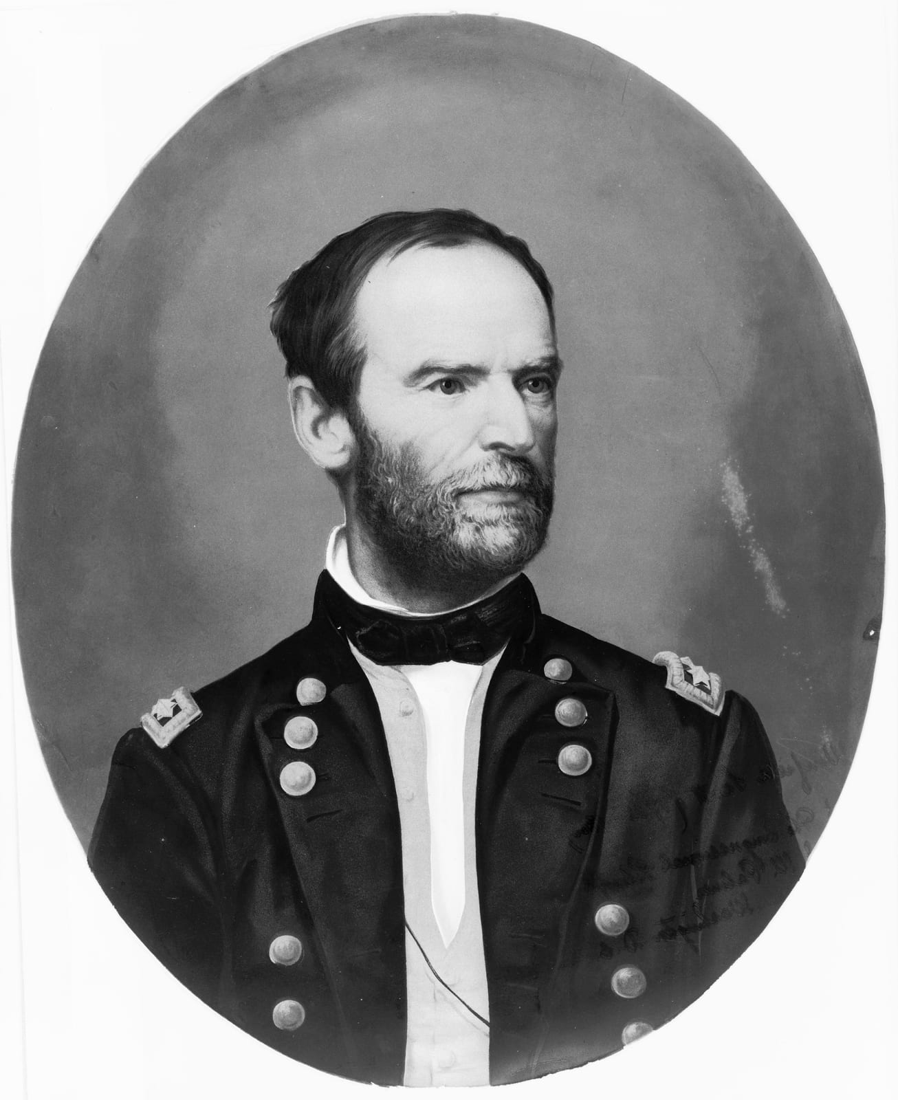 Portrait or photograph of William Tecumseh Sherman: William Tecumseh Sherman, ca. 1865