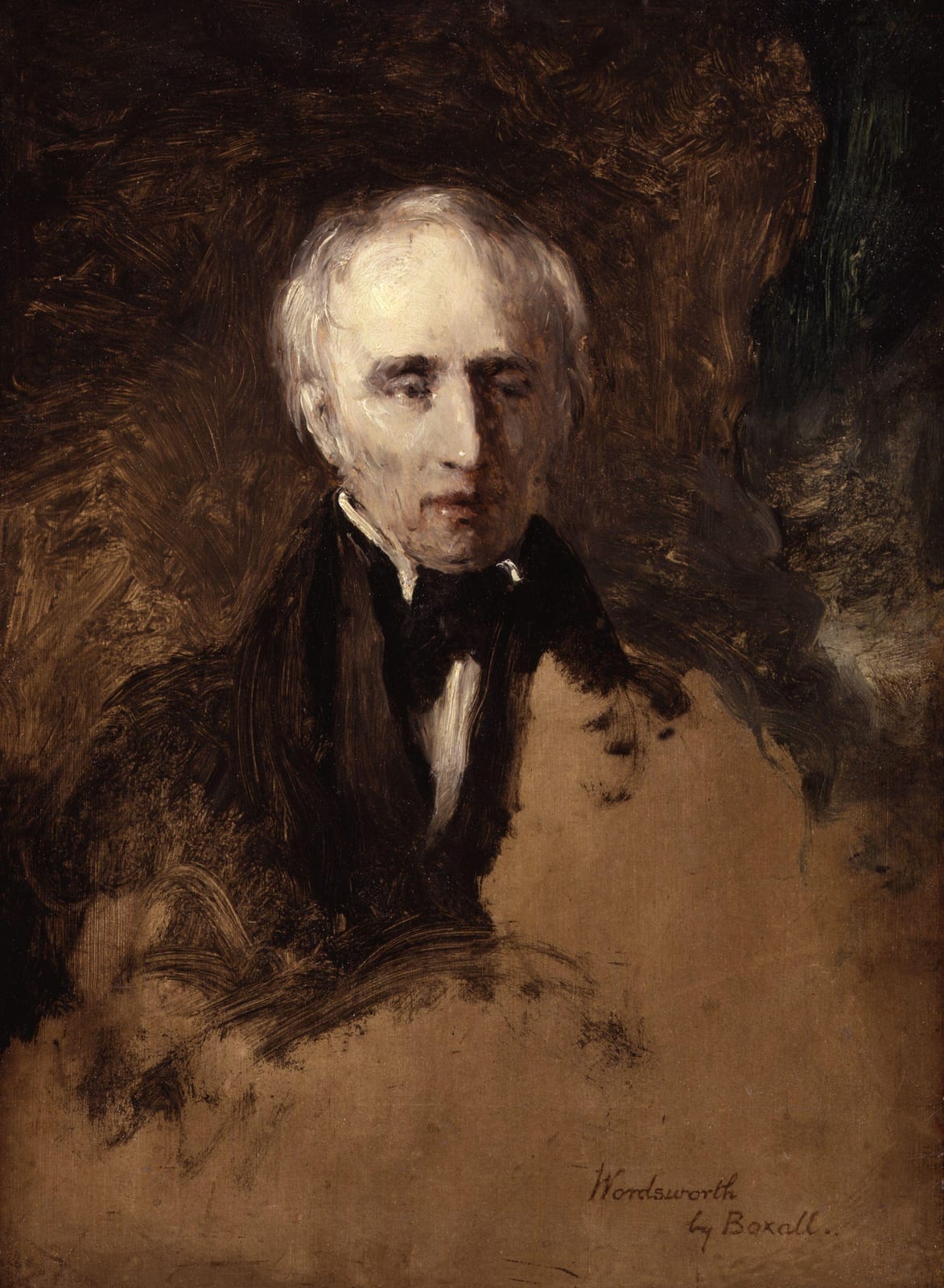 Portrait or photograph of William Wordsworth: William Wordsworth , by Sir William Boxall (died 1879). See source website for additional information. This set of