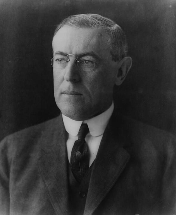 Portrait or photograph of Woodrow Wilson: Woodrow Wilson (1912)