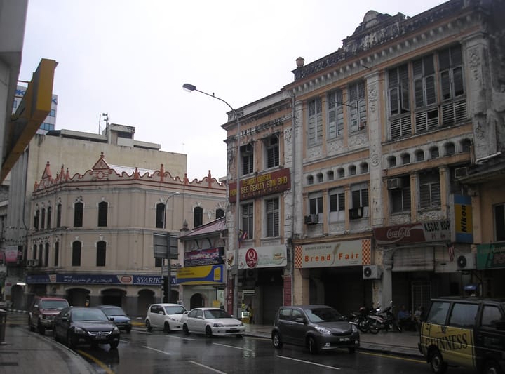 Portrait or photograph of Yap Ah Loy: Surrounding area of the intersection between Jalan Tun H S Lee (previously Jalan Bandar and High Street), Jalan Yap Ah Loy