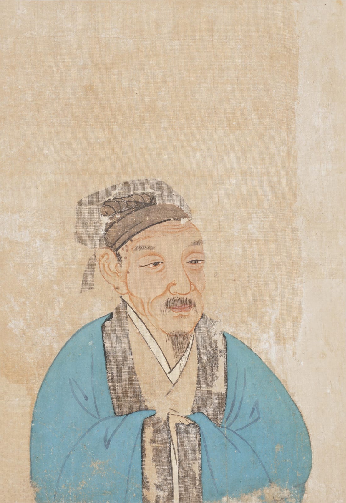 Portrait or photograph of Zhu Xi: Portraits of Famous Men - Zhu Xi