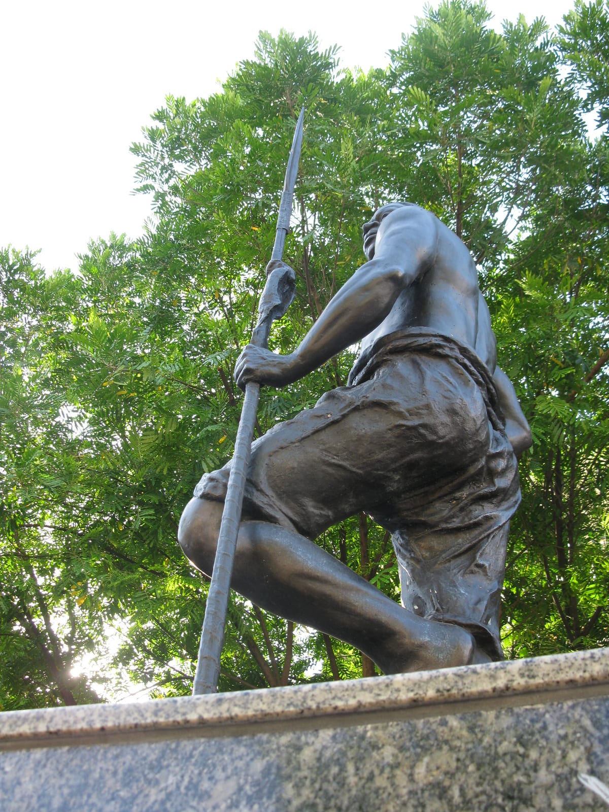 Portrait or photograph of Zumbi dos Palmares: Estátua de Zumbi dos Palmares