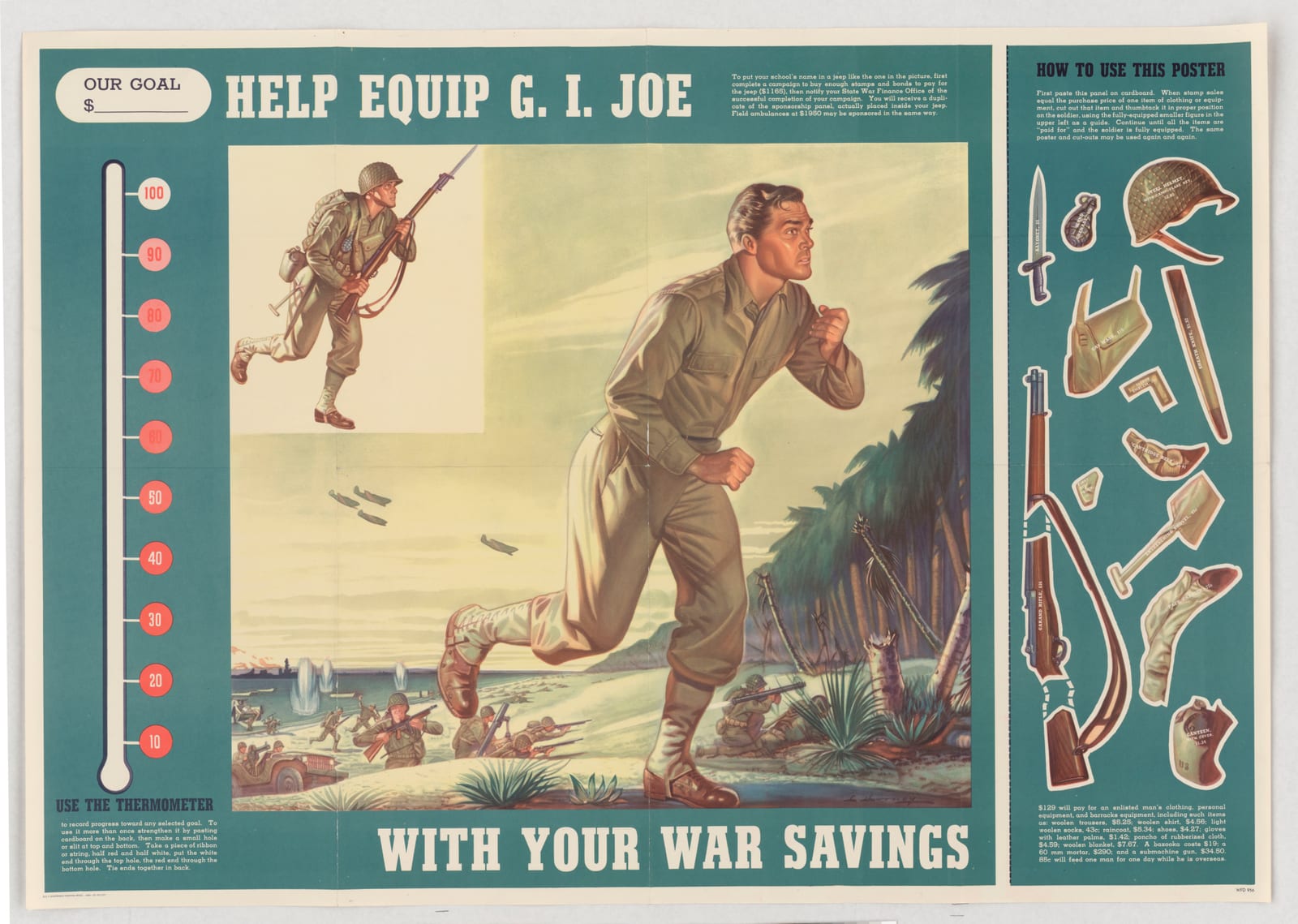 Photograph or image of G.I. Joe: "Help Equip G.I. Joe with your War Savings" - DPLA - dccfca0c6ec2df1a9f02dbfca3a3776d