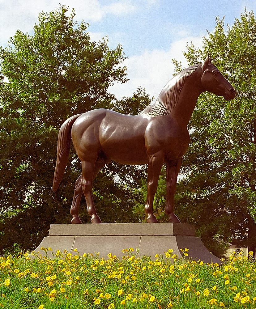Photograph or image of Man o' War: Lexington Kentucky - Kentucky Horse Park "Man 'O' War"